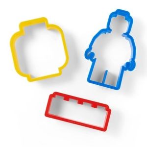 Lego Collection- Lego Inspired 3 piece cookie cutter set